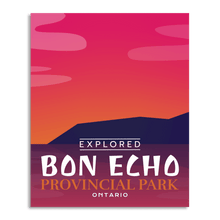 Load image into Gallery viewer, Bon Echo Provincial Park &#39;Explored&#39; Poster - Canada Untamed
