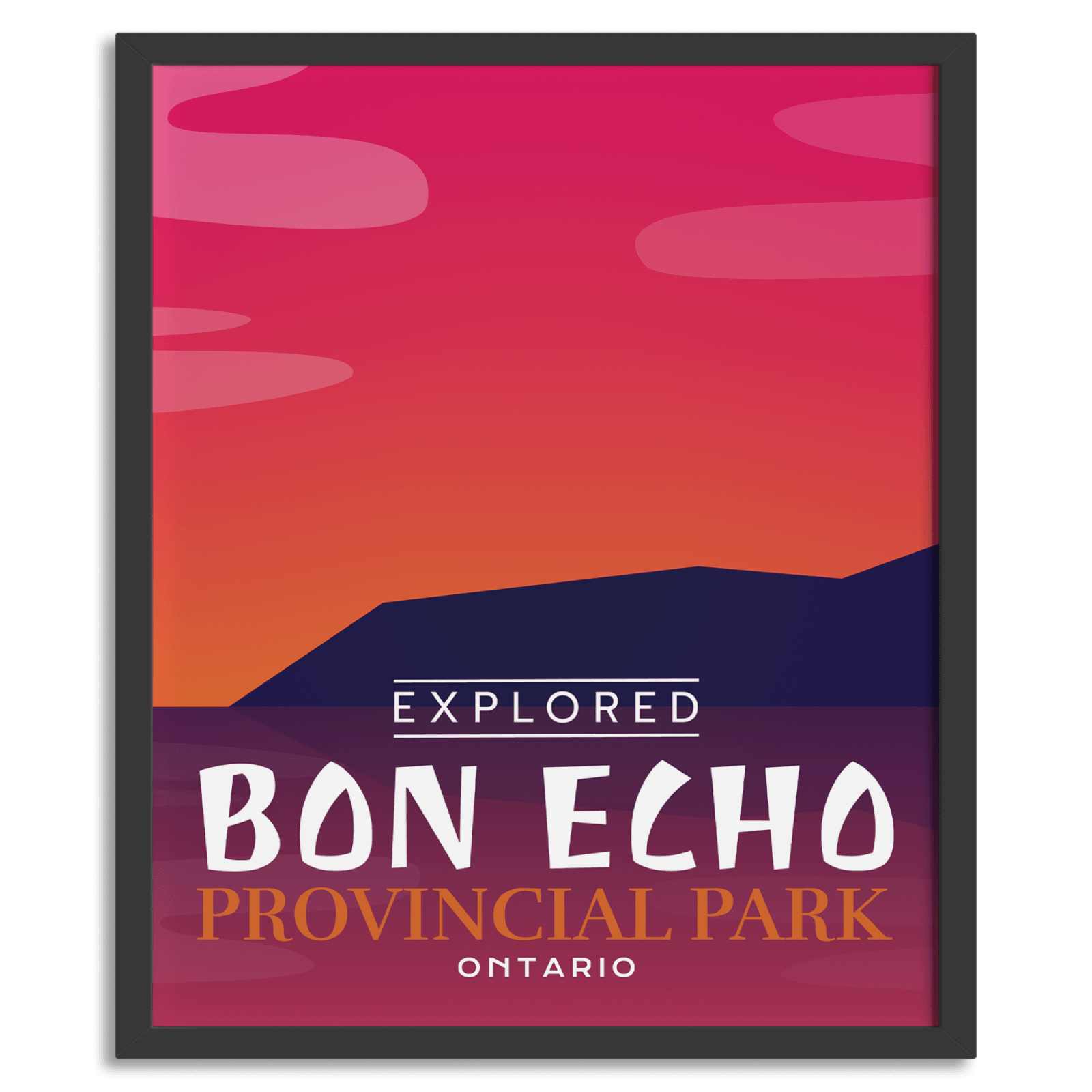 Bon Echo Provincial Park 'Explored' Poster