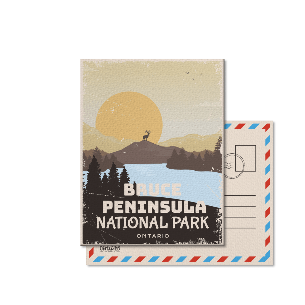 Bruce Peninsula National Park of Canada Postcard - Canada Untamed