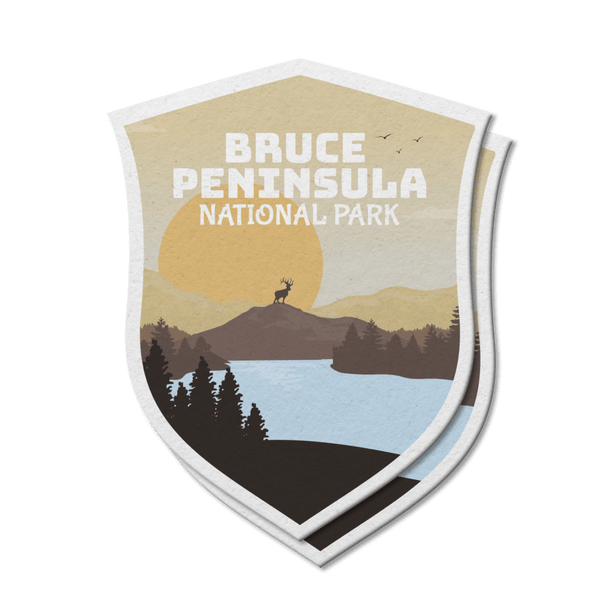 Bruce Peninsula National Park of Canada Waterproof Vinyl Sticker - Canada Untamed