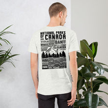 Load image into Gallery viewer, Canada National Parks Checklist Unisex T-Shirt - Canada Untamed
