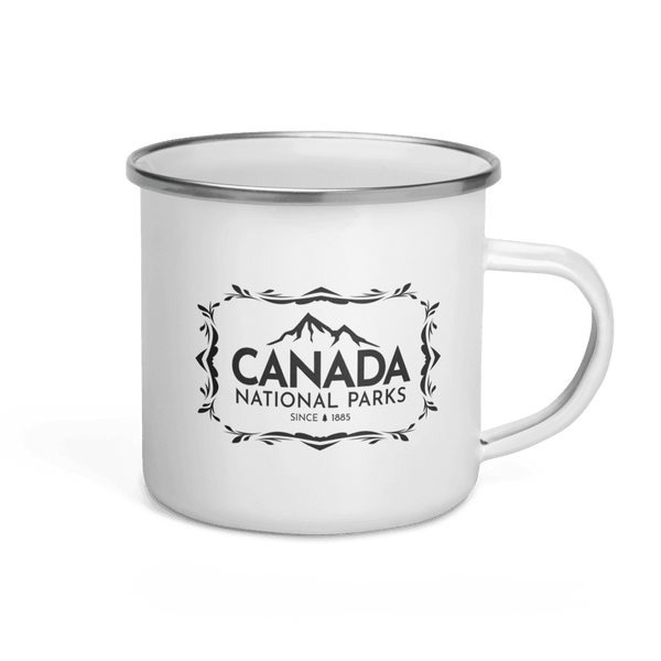 Canada National Parks Enamel Mug - Canada Untamed