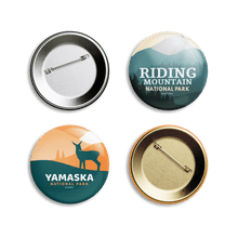 Load image into Gallery viewer, Canada National Parks Pinback Buttons - Canada Untamed
