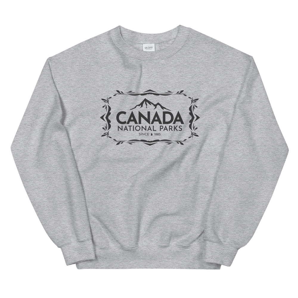 Canada National Parks Unisex Sweatshirt - Canada Untamed