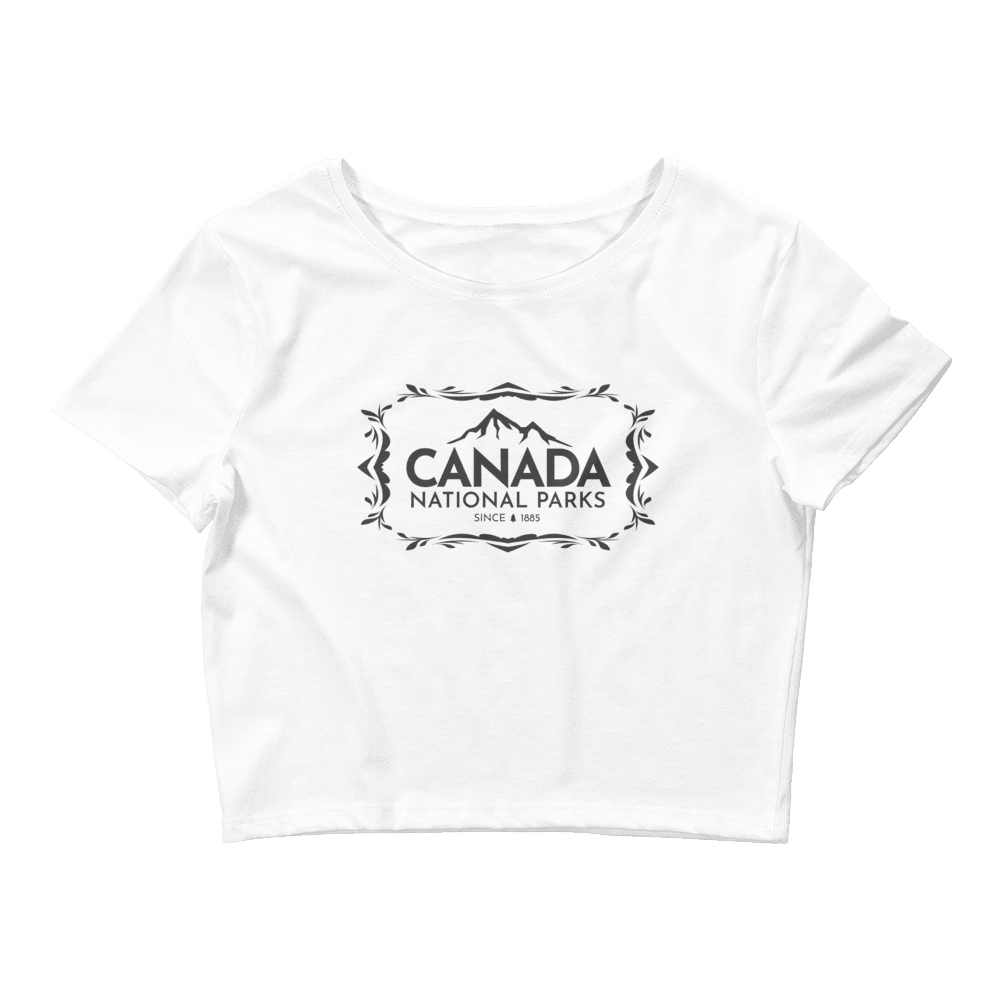 Canada National Parks Women’s Crop Top - Canada Untamed