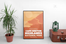Load image into Gallery viewer, Cape Breton Highlands National Park &#39;Explored&#39; Poster
