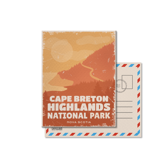 Cape Breton Highlands National Park of Canada Postcard - Canada Untamed