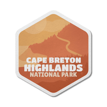Load image into Gallery viewer, Cape Breton Highlands National Park of Canada Waterproof Vinyl Sticker - Canada Untamed
