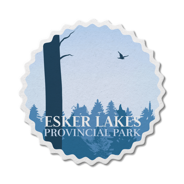 Esker Lakes Ontario Provincial Park Waterproof Vinyl Sticker - Canada Untamed