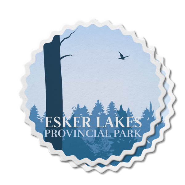Esker Lakes Ontario Provincial Park Waterproof Vinyl Sticker - Canada Untamed