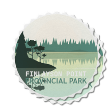 Load image into Gallery viewer, Finlayson Point Ontario Provincial Park Waterproof Vinyl Sticker - Canada Untamed
