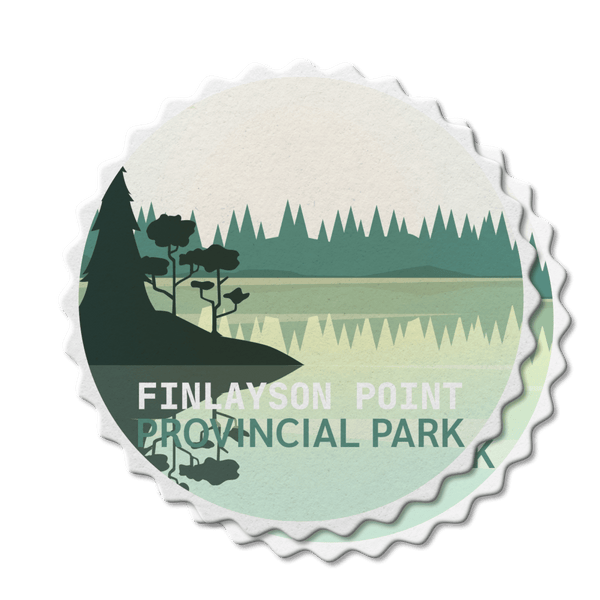Finlayson Point Ontario Provincial Park Waterproof Vinyl Sticker - Canada Untamed