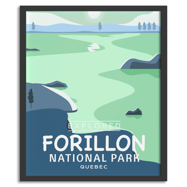 Forillon National Park 'Explored' Poster - Canada Untamed