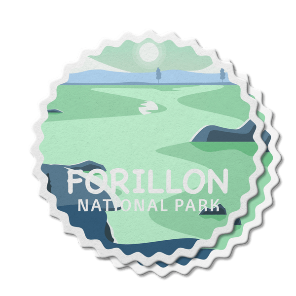 Forillon National Park of Canada Waterproof Vinyl Sticker - Canada Untamed