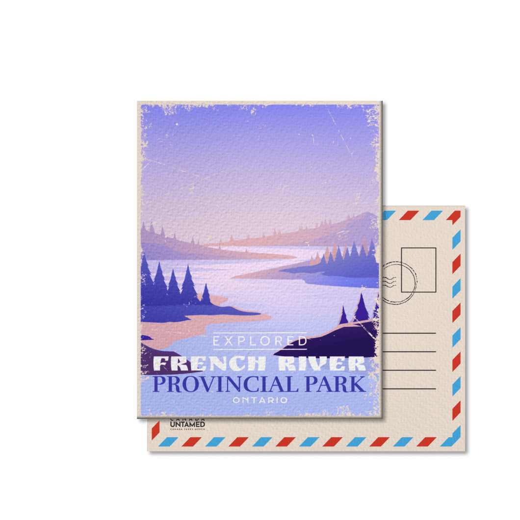French River Ontario Provincial Park Postcard - Canada Untamed