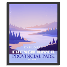 Load image into Gallery viewer, French River Provincial Park &#39;Explored&#39; Poster - Canada Untamed
