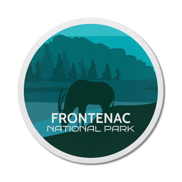 Frontenac Quebec National Park Waterproof Vinyl Sticker - Canada Untamed