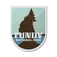 Load image into Gallery viewer, Fundy National Park of Canada Waterproof Vinyl Sticker - Canada Untamed
