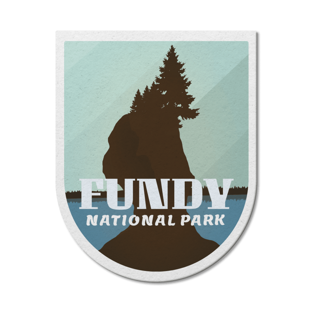 Fundy National Park of Canada Waterproof Vinyl Sticker - Canada Untamed