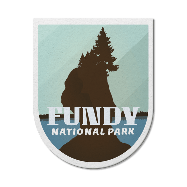 Fundy National Park of Canada Waterproof Vinyl Sticker - Canada Untamed