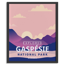 Load image into Gallery viewer, Gaspesie National Park &#39;Explored&#39; Poster
