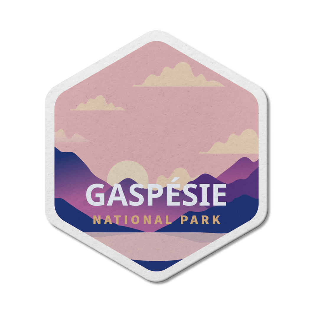 Gaspesie Quebec National Park Waterproof Vinyl Sticker - Canada Untamed