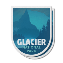 Load image into Gallery viewer, Glacier National Park of Canada Waterproof Vinyl Sticker - Canada Untamed
