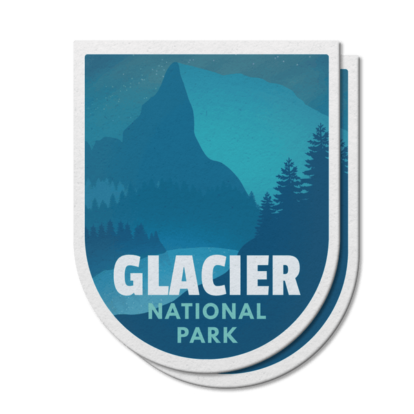Glacier National Park of Canada Waterproof Vinyl Sticker - Canada Untamed