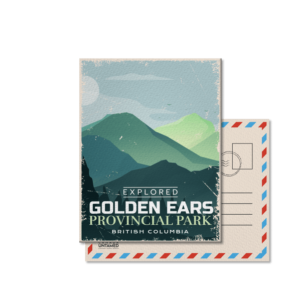 Golden Ears British Columbia Provincial Park Postcard - Canada Untamed