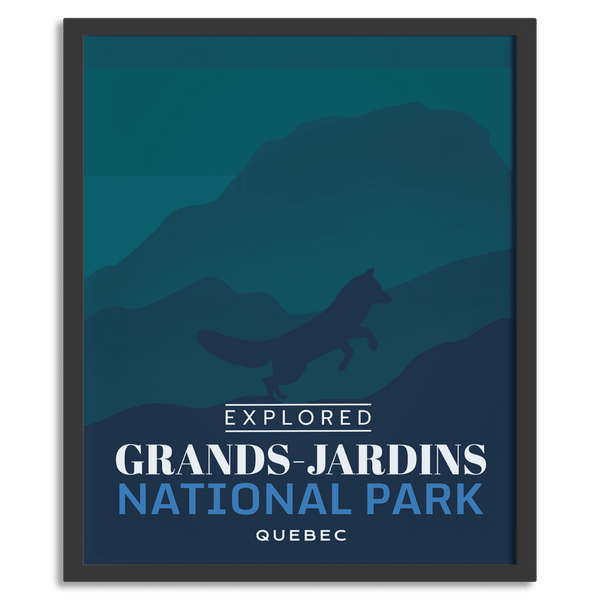 Grands-Jardins National Park 'Explored' Poster