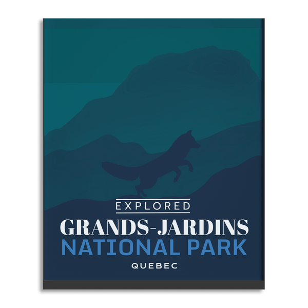 Grands-Jardins National Park 'Explored' Poster - Canada Untamed