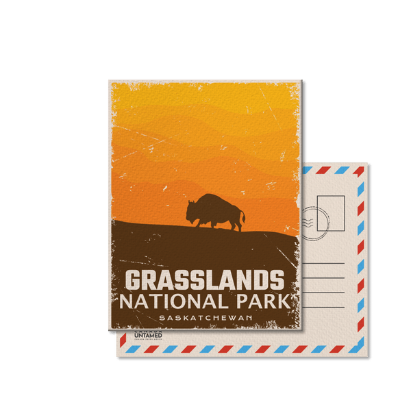 Grasslands National Park of Canada Postcard - Canada Untamed