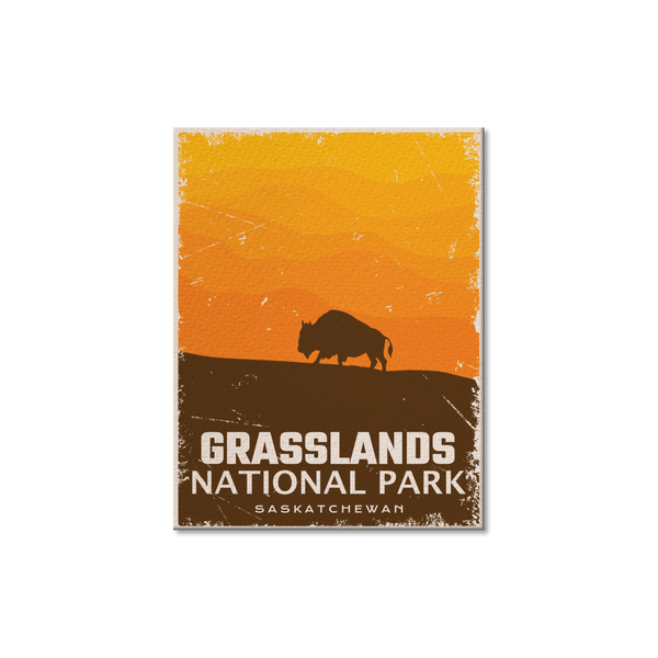 Grasslands National Park of Canada Postcard - Canada Untamed