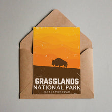 Load image into Gallery viewer, Grasslands National Park of Canada Postcard - Canada Untamed

