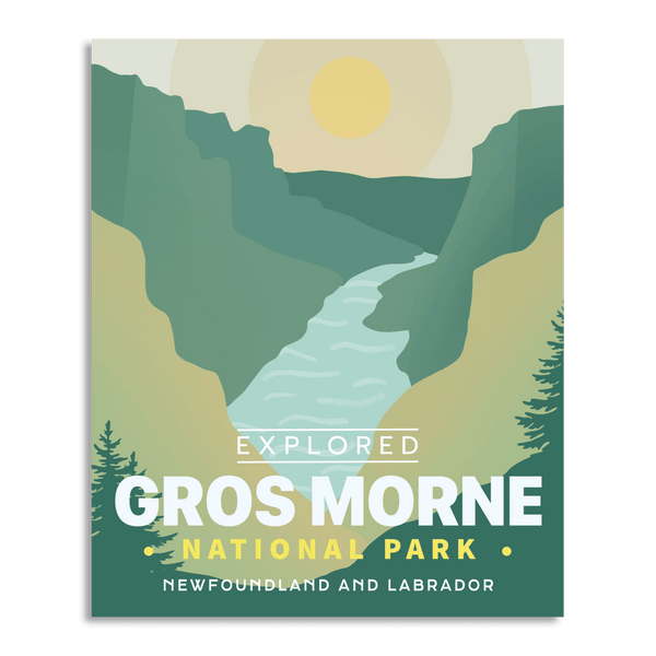 Gros Morne National Park 'Explored' Poster