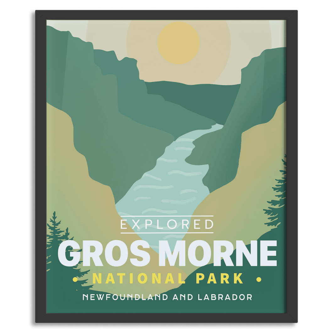 Gros Morne National Park 'Explored' Poster - Canada Untamed