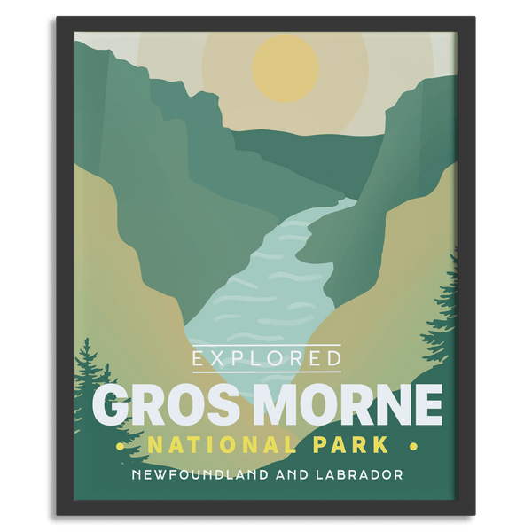 Gros Morne National Park 'Explored' Poster