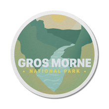 Load image into Gallery viewer, Gros Morne National Park of Canada Waterproof Vinyl Sticker - Canada Untamed
