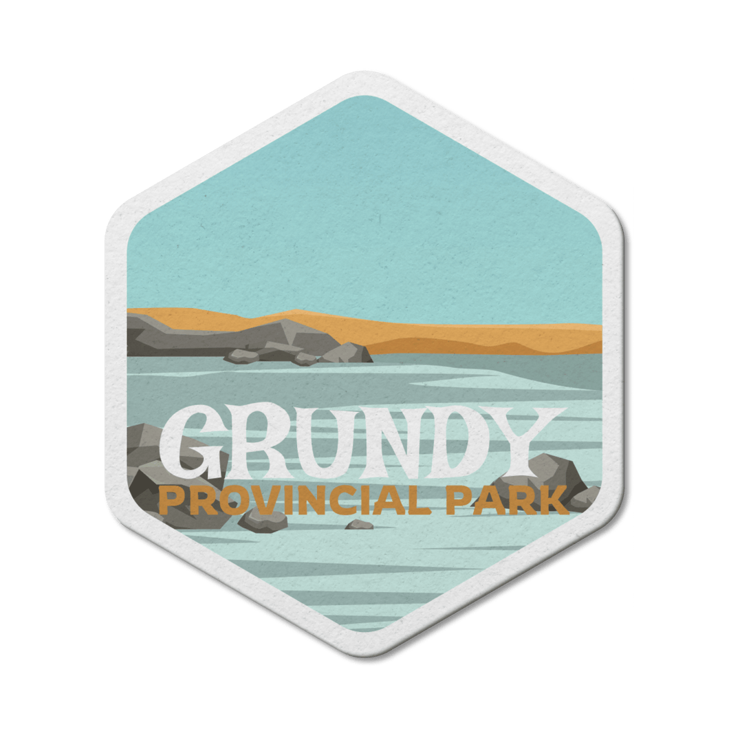 Grundy Lake Ontario Provincial Park Waterproof Vinyl Sticker - Canada Untamed