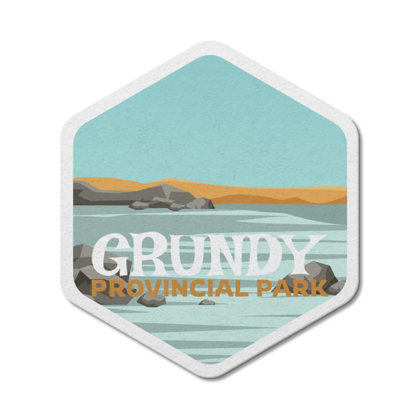 Grundy Lake Ontario Provincial Park Waterproof Vinyl Sticker - Canada Untamed