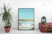 Load image into Gallery viewer, Grundy Provincial Park &#39;Explored&#39; Poster
