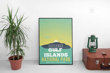 Load image into Gallery viewer, Gulf Islands National Park &#39;Explored&#39; Poster - Canada Untamed
