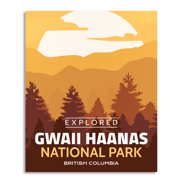 Gwaii Haanas National Park 'Explored' Poster