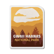 Load image into Gallery viewer, Gwaii Haanas National Park of Canada Waterproof Vinyl Sticker - Canada Untamed
