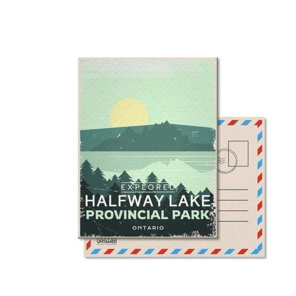Halfway Lake Ontario Provincial Park Postcard - Canada Untamed