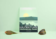 Load image into Gallery viewer, Halfway Lake Provincial Park &#39;Explored&#39; Poster - Canada Untamed
