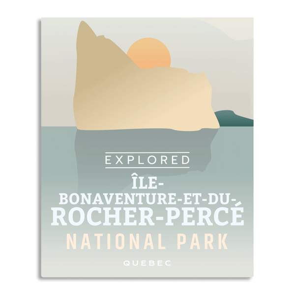 Ile-Bonaventure-et-du-Rocher-Percé National Park 'Explored' Poster