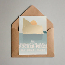 Load image into Gallery viewer, Ile-Bonaventure-et-du-Rocher-Perce Quebec National Park Postcard - Canada Untamed
