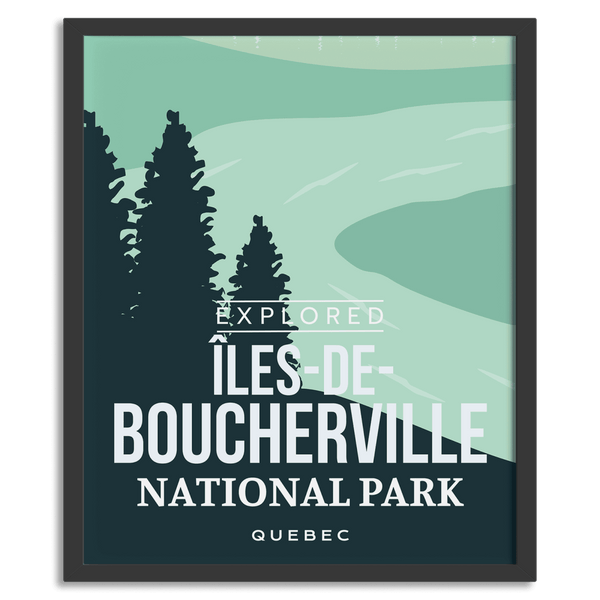 Iles-de-Boucherville National Park 'Explored' Poster