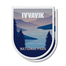 Load image into Gallery viewer, Ivvavik National Park of Canada Waterproof Vinyl Sticker - Canada Untamed
